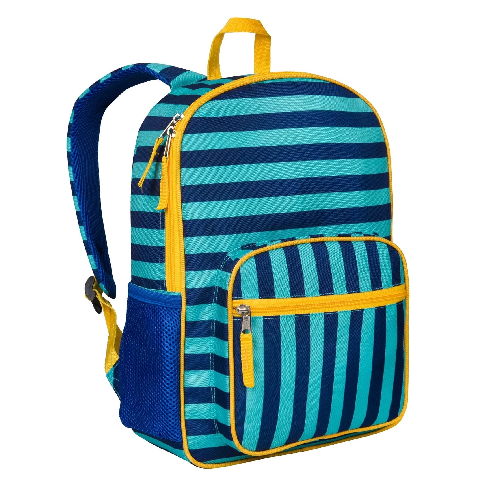 Kids' Recycled Eco Backpack (Small) - Blue Stripes